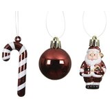 Novogodišnja dekoracija - hanging ornament set mix 10pcs 4cm 026115 - oxblood - kmg ( 044452 )  Novogodišnja dekoracija - hanging ornament set mix 10pcs 4cm 026115 - oxblood - kmg ( 044452 ) Slike