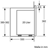 Siemens BF525LMB1 iQ500 Vgrajen pec 38 mikrovalovni cm visok Crna, nerjavece jeklo | Shoptok.si