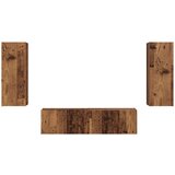  Komplet TV omaric 2 pcs Star les Konstruiran les, (5000132627) | Shoptok.si