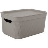 Rotho Plastična škatla za shranjevanje s pokrovom Deco - Rotho Cene