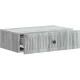 Stolna montirana na zid Siva sonoma 59 x 34,5 x 17 cm | shoptok.hr