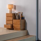 WOOOD Nočna omarica v naravni barvi Fejo – | Shoptok.si