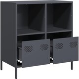  Komoda antracit 68x39x73,5 cm od hladno valjanog čelika | shoptok.hr