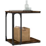 Bočni stolić boja hrasta 50 x 35 x 52 cm od konstruiranog drva | Shoptok.si