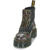 Dr. Martens Gležnjarji Sinclair Decayed Roses Classic Tumbled Nappa Črna | Shoptok.si