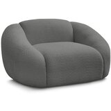 Bobochic Paris Siva fotelja od bouclé tkanine Tina – | shoptok.hr