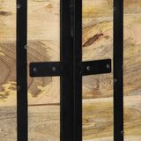 Uzglavlje 140 cm Puno drvo Mango i željezo | Eponuda.com