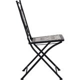 Bistro 3-dijelni mozaični bistro set s keramičkim pločicama sivi | shoptok.hr