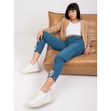 RUE PARIS Trousers jeans-RO-SP-PNT-4005.69-dark blue | shoptok.hr