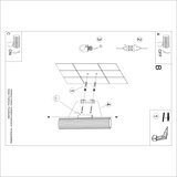  Brilagi - LED zidno svetlo CRESTO 2xGU10/10W/230V 30 cm crvena | Eponuda.com