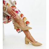 Gemre Golden shiny block heels Laity | Shoptok.si
