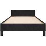  Okvir za krevet s uzglavljem crni 100x200 cm baršunasti | shoptok.hr
