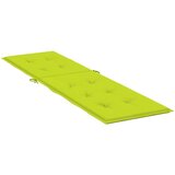 vidaXL Jastuk za ležaljku jarkozeleni (75 + 105) x 50 x 3 cm | shoptok.hr