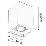 Rabalux maddox spot E27 1*max. 60W mat bela Cene