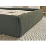 Bobochic Paris Temno zelena oblazinjena zakonska postelja s prostorom za shranjevanje/brez vzglavja z letvenim dnom 160x200 cm Inera – | Shoptok.si