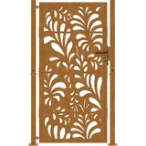  Vrtna vrata 100x175 cm, otporna na vremenske uvjete, valoviti dizajn | shoptok.hr