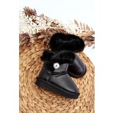 Boto Lined Snow Boots with Fur Black Bessie | ePonuda.com