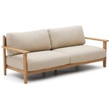 Kave Home Bež/u prirodnoj boji vrtna sofa od masivne tikovine Tirant – | shoptok.hr