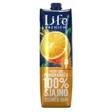 life premium 100% voćni sok pomorandža 1L tetra brik