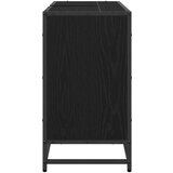 vidaXL Kopalniška omara za umivalnik Črni hrast 90 x 33 x 60 cm | Shoptok.si