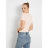 Guess Majica zelena / losos / puder / rdeča | Shoptok.si