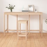 vidaXL Barska miza 180x80x110 cm trdna borovina Cene