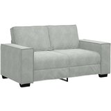  Dvosjed Sofa Svijetlosiva 160x78x84 cm Baršun | shoptok.hr