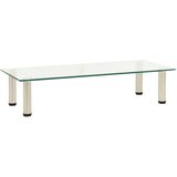 Furnova TV stojalo prozorno 80x35x17 cm kaljeno steklo, (21924677) | Shoptok.si
