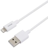 Deltaco Lightning kabel, 1m, Apple C189 čipset, MFi certificiran, FSC-označeno pakiranje, bijelo | shoptok.hr