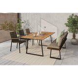 Amatio STOL tikovina aluminij antracit, zelena, barva tikovine | Shoptok.si