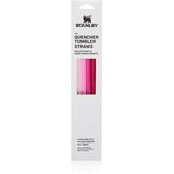 Stanley The Quencher Tumbler Straws nadomestne slamice 1180 ml Pink 4 kos | Shoptok.si