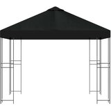 Gazebo 3 x 3 m Crna Poliester i čelik 190 gsm | Eponuda.ba