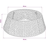  Ogrlica za božićno drvce Kružni Crna Ø 45 x 22 cm Zumbul | shoptok.hr