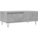 Maison Chic Klubska mizica - kavna mizica - Nizka mizica betonsko siva 90x50x36,5 cm inženirski les, (21755031) | Shoptok.si