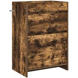 vidaXL Kopalniški kabinet pod umivalnikom Dimljen hrast, (5000245650) | Shoptok.si