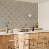  Foto tapeta - Linear Pattern With Gold 300x210 Vodootporna | shoptok.hr