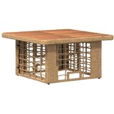  Vrtni set za objed s jastukom 3 pcs Prirodna i Bijela | shoptok.hr