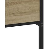  Okvir kreveta bez madraca boja hrasta sonome 140x190 cm drveni | shoptok.hr