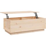 Klubska mizica 100x50x35 cm trdna borovina, (20711270) | Shoptok.si