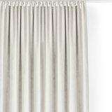 Filumi Kremno bela žametna zavesa za delno zatemnitev 400x250 cm Velto – | Shoptok.si