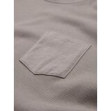 Ombre Men's longsleeve with "waffle" texture - ash | shoptok.hr