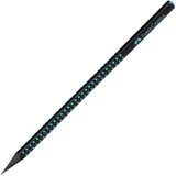 Olovka grafitna B Sparkle Midnight Faber-Castell 118268 crno tirkizna | shoptok.hr