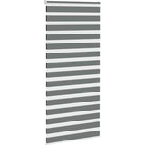 vidaXL Zebra senčilo temno sivo 95x200 cm tkanina širina 90,9 cm | Shoptok.si