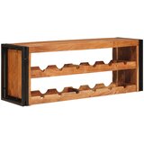  Stalak za vino Smeđa 120 x 45 x 33 cm Čvrsto drvo akacije | shoptok.hr