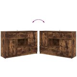  Strani šal Dimljeni oreh 100 x 30 x 65,6 Konstruiran les, (5000092495) | Shoptok.si