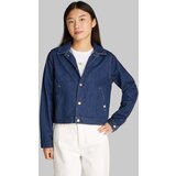 Calvin Klein Jeans Prehodna jakna moder denim | Shoptok.si