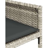  17-dijelni vrtni blagovaonski set s jastucima svijetlosivi | shoptok.hr