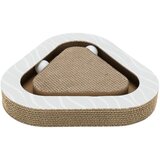 Trixie Grebalica kartonska sa lopticama i mačinom travom 36x5x36cm siva | ePonuda.com