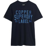 Superdry Majica 'Copper' mornarska / golobje modra Cene