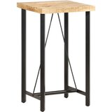 vidaXL Barska mizica 60x60x107 cm robusten mangov les | Shoptok.si